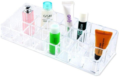 LS Letsshop 24 Grid Squares Lipstick Stand Shelf Lipstick Stand Vanity Box(Transparent)
LS Letsshop 24 Grid Squares Lipstick Stand Shelf Lipstick Stand Vanity Box(Transparent)
