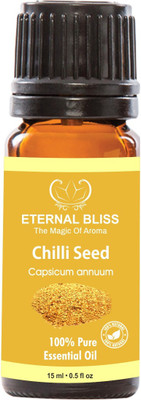 Eternal Bliss Chilli Seed Essential Oil - Pure Natural Aromatherapy & Therapeutic Grade Oil For Skin Care & Hair Care Hair Oil (15 ML)(15 ml)
Eternal Bliss Chilli Seed Essential Oil - Pure Natural Aromatherapy & Therapeutic Grade Oil For Skin Care & Hair Care Hair Oil (15 ML)(15 ml)