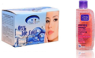 Pink Root OXY ICE COOL BLEACH 250G WITH CLEAN & CLEAR BRIGHTENING BERRY FACE WASH(Set of 2)
Pink Root OXY ICE COOL BLEACH 250G WITH CLEAN & CLEAR BRIGHTENING BERRY FACE WASH(Set of 2)