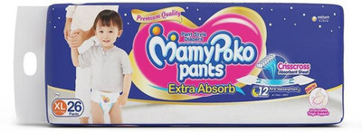 MamyPoko XL 26 Diaper - XL
MamyPoko XL 26 Diaper - XL