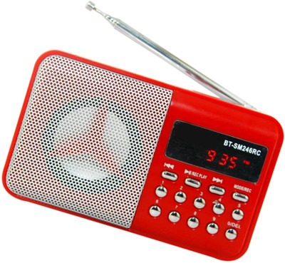 OYD BT246 Portable Radio FM support recording , usb pendrive, aux in FM Radio(Red)
OYD BT246 Portable Radio FM support recording , usb pendrive, aux in FM Radio(Red)