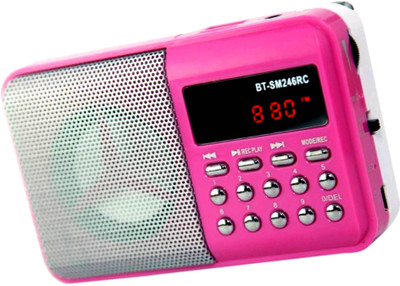 OYD BT246 New Digital Sound fm Radio support recording , usb pendrive, aux in FM Radio(Pink)
OYD BT246 New Digital Sound fm Radio support recording , usb pendrive, aux in FM Radio(Pink)