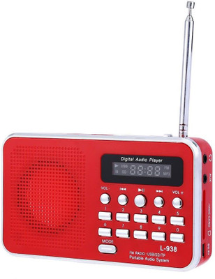 CRETO Digital L-938 FM Radio Mp3 Music Player High Fidelity Sound Quality Support USB pen-drive , aux and memory card FM Radio(Red)
CRETO Digital L-938 FM Radio Mp3 Music Player High Fidelity Sound Quality Support USB pen-drive , aux and memory card FM Radio(Red)