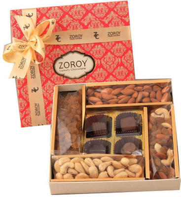 Zoroy Luxury Chocolate Diwali Hamper box with Metal Lotus and Assorted Goodies Combo(1)
Zoroy Luxury Chocolate Diwali Hamper box with Metal Lotus and Assorted Goodies Combo(1)