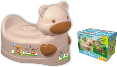 Toyzone Bear Potty Seat Potty Seat(Brown)