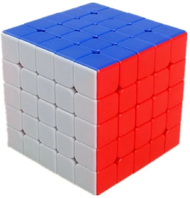 SANJARY 5x5x5 Magic Rubik's Cube Stickerless (1 Pieces)(1 Pieces)