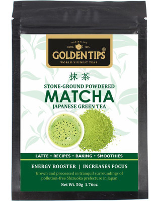Golden Tips Authentic Japanese Matcha Green Tea Powder, 50g/1.76oz - High in Antioxidants & Energy Matcha Tea Pouch(50 g)
Golden Tips Authentic Japanese Matcha Green Tea Powder, 50g/1.76oz - High in Antioxidants & Energy Matcha Tea Pouch(50 g)