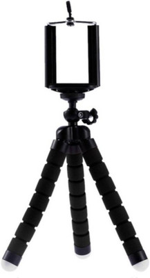 LIFEMUSIC Flexible Mini For Smartphones With Universal Mobile Tripod(Black, Supports Up to 1000)
LIFEMUSIC Flexible Mini For Smartphones With Universal Mobile Tripod(Black, Supports Up to 1000)