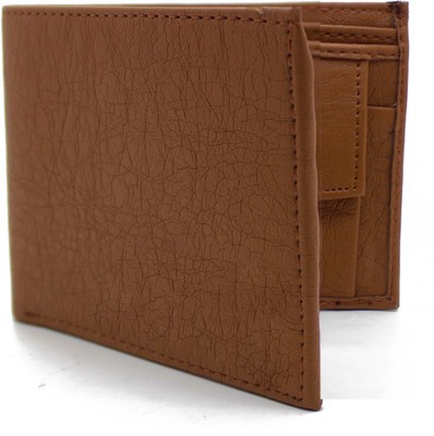 NiETz Men Casual Brown Artificial Leather Wallet(4 Card Slots)