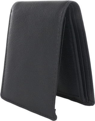 Access Denied Men Formal Black Artificial Leather Wallet(7 Card Slots)