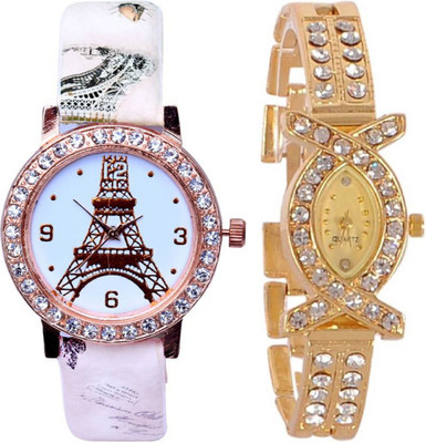 TRUE KART NEW LOOK Stylish Eiffel Tower Printed Dial Leather Belt Combo 103261 Watch - For Women
TRUE KART NEW LOOK Stylish Eiffel Tower Printed Dial Leather Belt Combo 103261 Watch - For Women