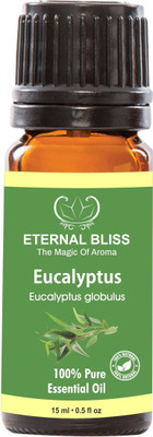 Eternal Bliss Eucalyptus Essential Oil - Pure Natural Aromatherapy & Therapeutic Grade Oil For Skin Care & Hair Care Hair Oil (15 ML)(15 ml)
Eternal Bliss Eucalyptus Essential Oil - Pure Natural Aromatherapy & Therapeutic Grade Oil For Skin Care & Hair Care Hair Oil (15 ML)(15 ml)