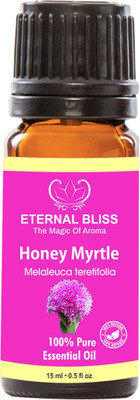 Eternal Bliss Honey Myrtle Essential Oil - Pure Natural Aromatherapy & Therapeutic Grade Oil For Skin Care & Hair Care Hair Oil (15 ML)(15 ml)
Eternal Bliss Honey Myrtle Essential Oil - Pure Natural Aromatherapy & Therapeutic Grade Oil For Skin Care & Hair Care Hair Oil (15 ML)(15 ml)
