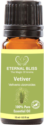 Eternal Bliss Vetiver Essential Oil - Pure Natural Aromatherapy & Therapeutic Grade Oil For Skin Care & Hair Care Hair Oil (15 ML)(15 ml)
Eternal Bliss Vetiver Essential Oil - Pure Natural Aromatherapy & Therapeutic Grade Oil For Skin Care & Hair Care Hair Oil (15 ML)(15 ml)
