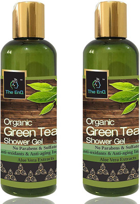 The EnQ Organic Green Tea Shower Gel 200ml / 6.76 fl.oz - Paraben & Sulfate free Shower gel for men & women Pack of 2(200 ml, Pack of 2)
The EnQ Organic Green Tea Shower Gel 200ml / 6.76 fl.oz - Paraben & Sulfate free Shower gel for men & women Pack of 2(200 ml, Pack of 2)