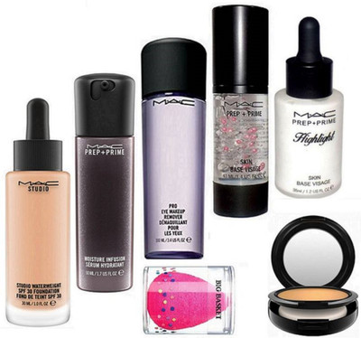 big Basket sponge puff ,mac studio water weight foundation , prpe+prime moisture infusion serum , pro makeup remover , skin base visage primer & highlighter with studio fix compact(Set of 7)
big Basket sponge puff ,mac studio water weight foundation , prpe+prime moisture infusion serum , pro makeup remover , skin base visage primer & highlighter with studio fix compact(Set of 7)