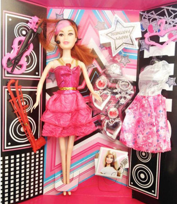 ExaltedCollection Beautiful doll with cosmetic, dress and musical instrument (Multicolor)(Multicolor)
ExaltedCollection Beautiful doll with cosmetic, dress and musical instrument (Multicolor)(Multicolor)