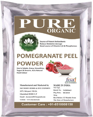 SkyMorn Premium Quality Pomegranate Peel Powder For Glowing Face Pack -(300 g)