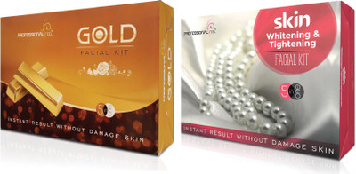 Professional gold + skin whitening & tightening facial kit, All type skin solution in this pack, unisex for fairness, (500 + 500 G) 1000 g
Professional gold + skin whitening & tightening facial kit, All type skin solution in this pack, unisex for fairness, (500 + 500 G) 1000 g