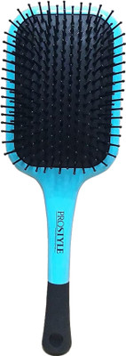 PROSTYLE Large Professional Paddle Brush - Blue, Original Ball-ended Nylon Pins Brush
PROSTYLE Large Professional Paddle Brush - Blue, Original Ball-ended Nylon Pins Brush