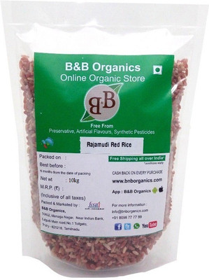 B&B Rajamudi (10 kg) Red Boiled Rice (Medium Grain, Boiled)(10 kg)