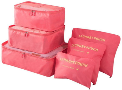 Alwick 6 in 1 Travel Laundry Waterproof Cubes Travel Packing Luggage Cloth Organizer Storage Compression Pouch Laundry Zipper Bags(Multicolor)
Alwick 6 in 1 Travel Laundry Waterproof Cubes Travel Packing Luggage Cloth Organizer Storage Compression Pouch Laundry Zipper Bags(Multicolor)