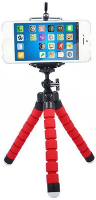 LIFEMUSIC Flexible Sponge Octopus Tripod 360 Rotatable mobile holder Phone Holder Selfie stick Camera Stand Tripod(Red, Supports Up to 1000) 
LIFEMUSIC Flexible Sponge Octopus Tripod 360 Rotatable mobile holder Phone Holder Selfie stick Camera Stand Tripod(Red, Supports Up to 1000)