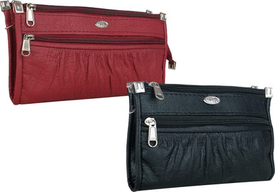 Element Cart Women Maroon, Black Artificial Leather Wallet(5 Card Slots), Black;maroon
Element Cart Women Maroon, Black Artificial Leather Wallet(5 Card Slots), Black;maroon