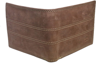 NUKAICHAU Men Casual Brown Genuine Leather Wallet(8 Card Slots), Black