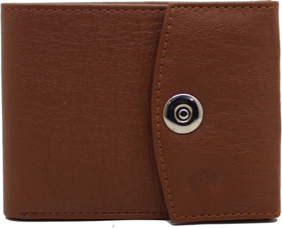 NiETz Men Casual Brown Artificial Leather Wallet(6 Card Slots), Tan