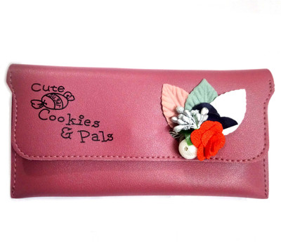 OBEROI Girls Evening/Party Pink Artificial Leather Wallet(4 Card Slots), Multicolour
OBEROI Girls Evening/Party Pink Artificial Leather Wallet(4 Card Slots), Multicolour