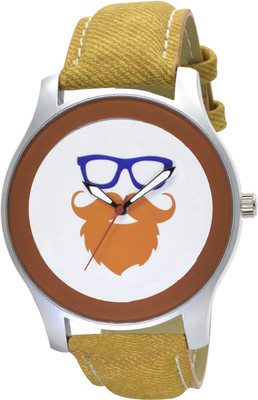 SVM ATP-O14 Stylish Beard and Mustache Design Round Shape Brown Strap White Dial Men's & Boy's (Pack of 1) Watch - For Men
SVM ATP-O14 Stylish Beard and Mustache Design Round Shape Brown Strap White Dial Men's & Boy's (Pack of 1) Watch - For Men