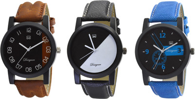 Om Designer O-20-7-8 Analogue Attractive Watch for Men's & Boy's Low Price (Pack of 3) Watch - For Men
Om Designer O-20-7-8 Analogue Attractive Watch for Men's & Boy's Low Price (Pack of 3) Watch - For Men