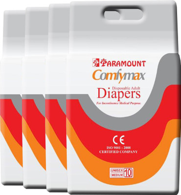 PARAMOUNT COMFYMAX Premium Adult Diapers - M(40 Pieces)