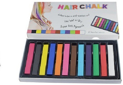 VGS MARKETINGS 12COLOR Hair Chalk Sticks PACK Temporarily colour your hair For Both Men & Women Colours Non-toxic Temporary Hair Chalk Dye Soft Pastels Hair Color(multicolur)
VGS MARKETINGS 12COLOR Hair Chalk Sticks PACK Temporarily colour your hair For Both Men & Women Colours Non-toxic Temporary Hair Chalk Dye Soft Pastels Hair Color(multicolur)