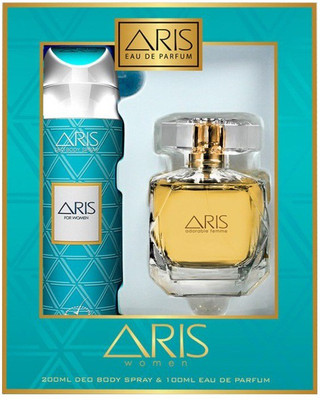 ARIS ARIS. PERFUME 100 ML + ARIS. DEODORANT 200 ML Eau de Parfum - 300 ml(For Women)
ARIS ARIS. PERFUME 100 ML + ARIS. DEODORANT 200 ML Eau de Parfum - 300 ml(For Women)
