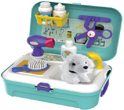 M-Alive Role Play Set for Toddlers & Kids Veterinarian Kit Toy with A Plush Dog & 16 Care Accessories & Pet Doctor Instruments – Colorful Toy Set for Play Pretend Examination & Treatment
M-Alive Role Play Set for Toddlers & Kids Veterinarian Kit Toy with A Plush Dog & 16 Care Accessories & Pet Doctor Instruments – Colorful Toy Set for Play Pretend Examination & Treatment