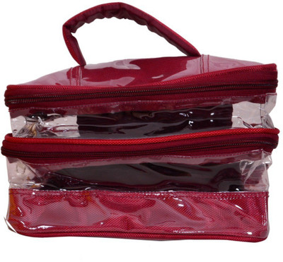 Pretty Krafts b1122 makeup Vanity Box(Maroon)