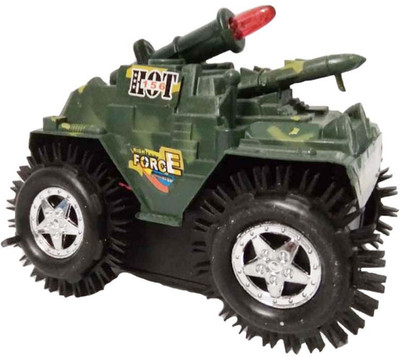 imtion Indian Army Force Tumbling Tank Battery Operated Flashing Top Light Size 9X10 Cm(Multicolor)
imtion Indian Army Force Tumbling Tank Battery Operated Flashing Top Light Size 9X10 Cm(Multicolor)
