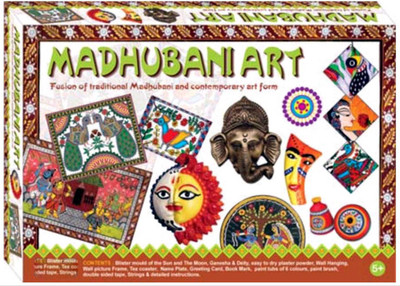 Toyzwonder Educational Madhubani Art Game for Kids, Fusion of traditional Madhubani and contemporary art form
Toyzwonder Educational Madhubani Art Game for Kids, Fusion of traditional Madhubani and contemporary art form