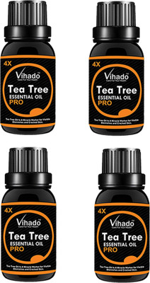 VIHADO Tea Tree Essential Oil 4X PRO for Skin, Hair and Acne care (30 ML) (Pack of 4)(30 ml)
VIHADO Tea Tree Essential Oil 4X PRO for Skin, Hair and Acne care (30 ML) (Pack of 4)(30 ml)