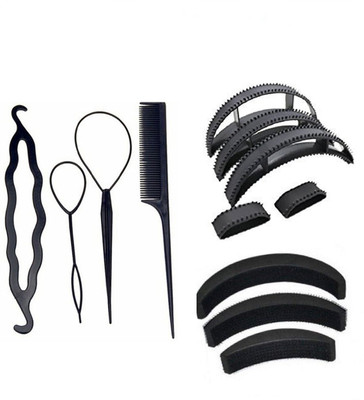 JAGTEK Girl & Women Hair styling Combo Set 12 Pcs , 4 pcs DIY kit , 3 Pcs Hair Volumizer , 5 pcs Plastic Hair Bumpit , New Hair Styling Braid tools For Girls And Women. Easy To Use At Home(Set of 12)
JAGTEK Girl & Women Hair styling Combo Set 12 Pcs , 4 pcs DIY kit , 3 Pcs Hair Volumizer , 5 pcs Plastic Hair Bumpit , New Hair Styling Braid tools For Girls And Women. Easy To Use At Home(Set of 12)