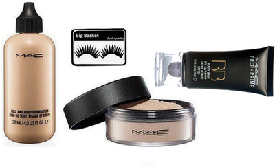 big basket Eyelashes, Mac Face and Body Foundation,Loose Powder&Prep+Prime BB Beauty Balm Cream&Foundation(Set of 4)
big basket Eyelashes, Mac Face and Body Foundation,Loose Powder&Prep+Prime BB Beauty Balm Cream&Foundation(Set of 4)