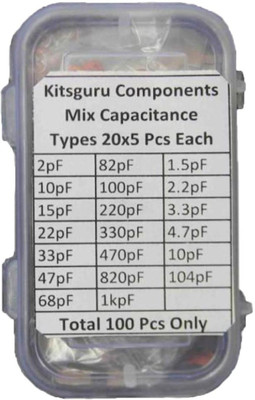 KitsGuru 150 Pcs 1/4 Watt Mix Resistance Pack (Type 30 X 5 Pcs. Each) Electronic Components Electronic Hobby Kit
KitsGuru 150 Pcs 1/4 Watt Mix Resistance Pack (Type 30 X 5 Pcs. Each) Electronic Components Electronic Hobby Kit