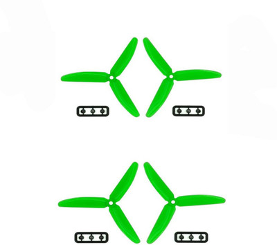 KitsGuru (2 Pairs) 5030 3-Blades CW CCW Propeller (Green or Black) for 250 mini Quadcopter Electronic Components Electronic Hobby Kit
KitsGuru (2 Pairs) 5030 3-Blades CW CCW Propeller (Green or Black) for 250 mini Quadcopter Electronic Components Electronic Hobby Kit