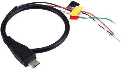 KitsGuru RC29B SJ4000 Micro USB for AV-output FPV cable for SJ 4000 camera Electronic Components Electronic Hobby Kit