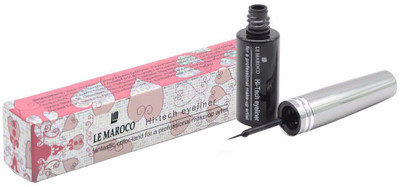 LE MAROCO SMUDGE PROOF INSTA DRY Liquid Eye Liner 5.5 ml (Black)`` 5.5 ml(BLACK)