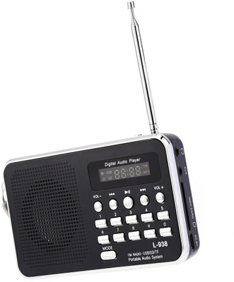CRETO L-938 Digital FM Radio Music Player Support USB pendrive , aux and memory card FM Radio(Black)
CRETO L-938 Digital FM Radio Music Player Support USB pendrive , aux and memory card FM Radio(Black)