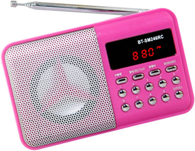 OYD Latest Series Digital BT246 FM Radio Mp3 Player Support recording , usb pendrive, aux in FM Radio(Pink)
OYD Latest Series Digital BT246 FM Radio Mp3 Player Support recording , usb pendrive, aux in FM Radio(Pink)