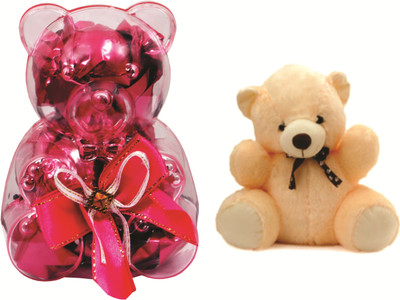 Skylofts Cute Acrylic Teddy Bear Chocolate Gift Pack With A Cute Teddy Combo(80gms)
Skylofts Cute Acrylic Teddy Bear Chocolate Gift Pack With A Cute Teddy Combo(80gms)